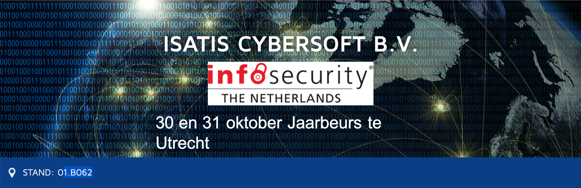 Isatis CyberSoft B.V. na InfoSecurity izložbi 2019